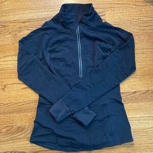 Black Lululemon half zip